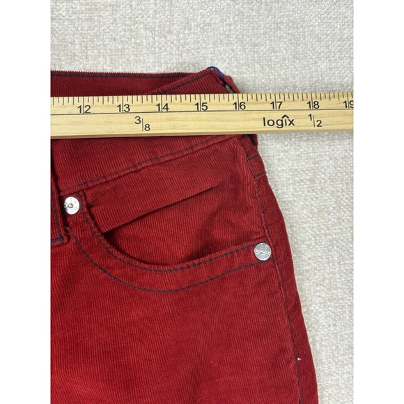 True Religion Mens Corduroy Straight Pants Size 30 Red - Picture 6 of 10
